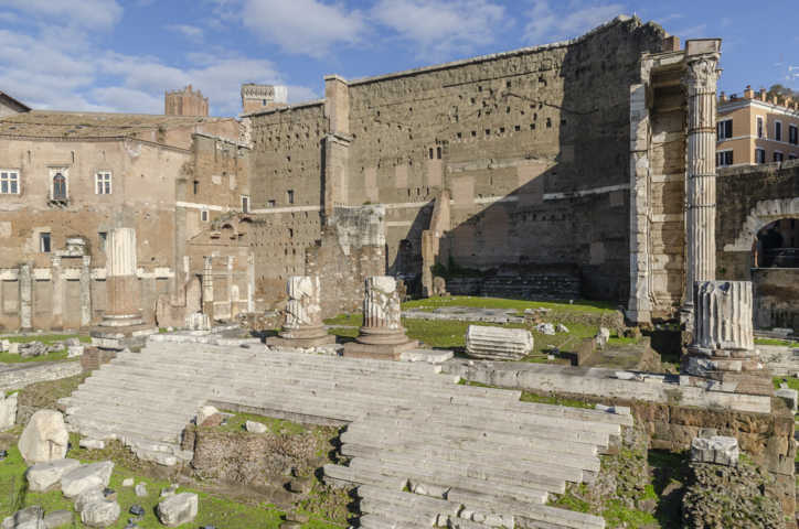 111 - Italia - Roma - Foros Imperiales - Foro de Augusto y Templo de Marte